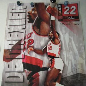 Vintage Clyde Drexler Limited Edition Poster